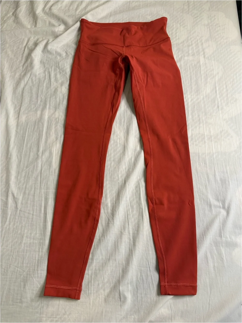 lululemon athletica Girls' High-Rise Red Leggings
